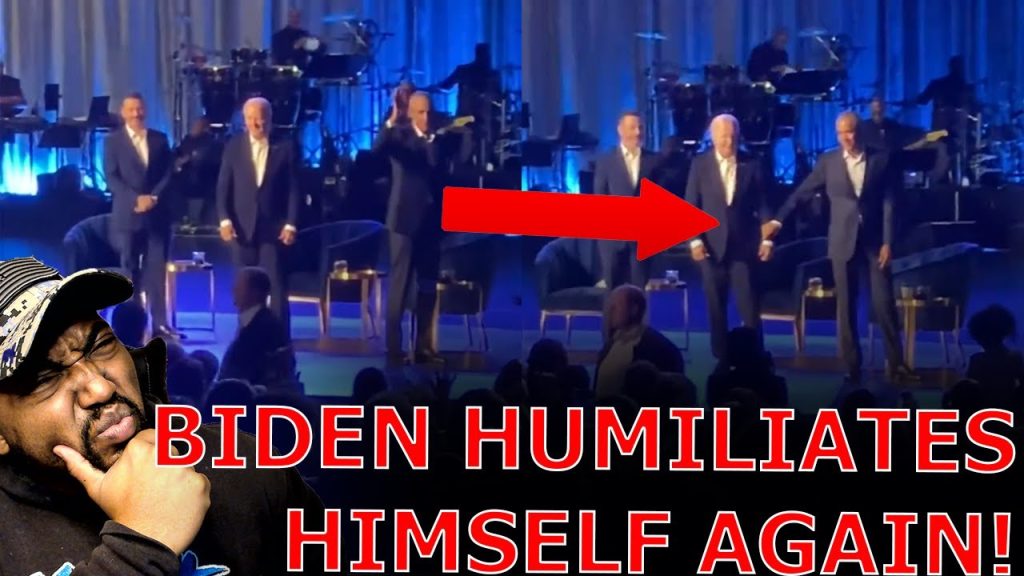 Obama DRAGS Joe Biden OFF STAGE After Biden FREEZES UP In Middle Of Democrat Fundraiser!