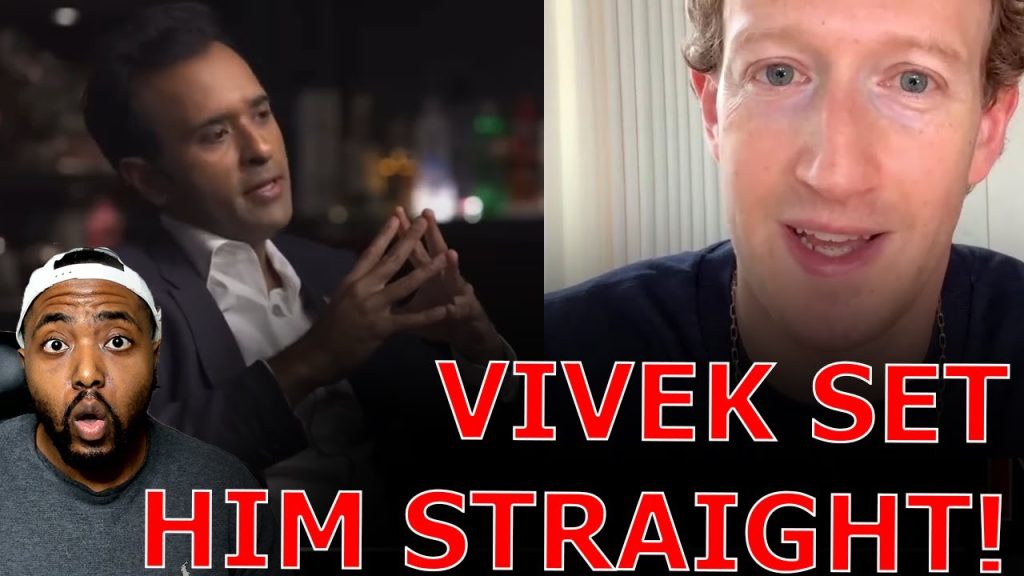 Mark Zuckerberg APOLOGIZES For BENDING THE KNEE To Democrats After Vivek Ramaswamy SETS HIM STRAIGHT